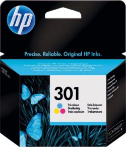 HP 301 CH562EE Tri-Colour Original Ink Cartridge